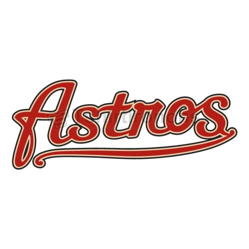 Houston Astros T-shirts Iron On Transfers N1612 - Click Image to Close